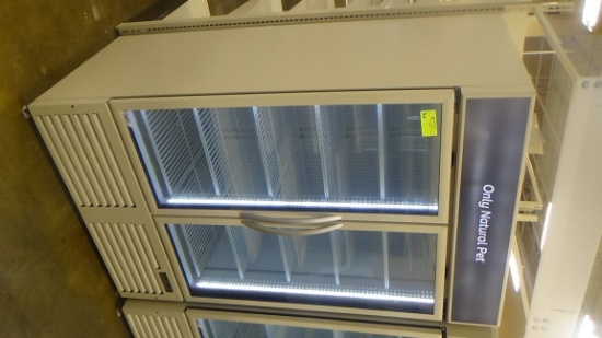 Commercial Freezer- 2 Glass Door Self Contained Freezer