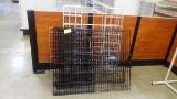 Reach in floor bin/cages