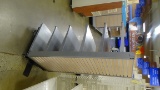 Grey Rolling Shelf Unit