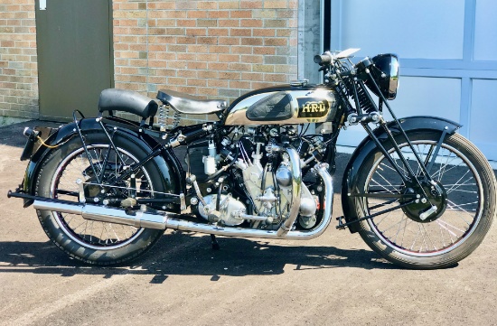 1938 Vincent HRD Series A Twin 998 CC World's Rarest Motorcycle