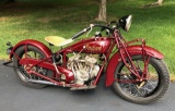 1929 Indian 101 scout 750 / 45 cu in.