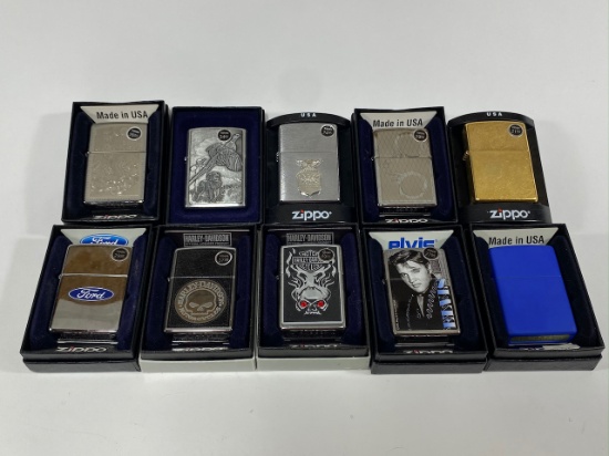 Zippo lighters. Estimated retail value $304.00