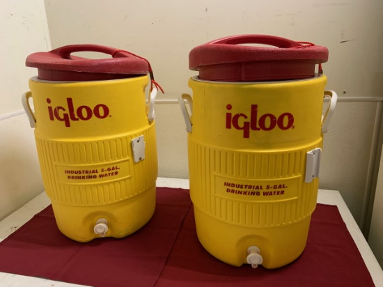 Igloo water coolers