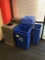 Garbage cans qty 7