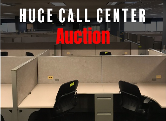 Large Call Center Online Auction