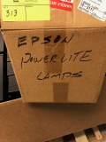Box of bulbs for Epson projector powerlite pro G6050W