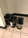 Desk size garbage cans qty 3