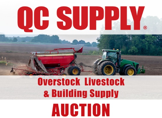 Overstock Livestock & Building Supply Auction