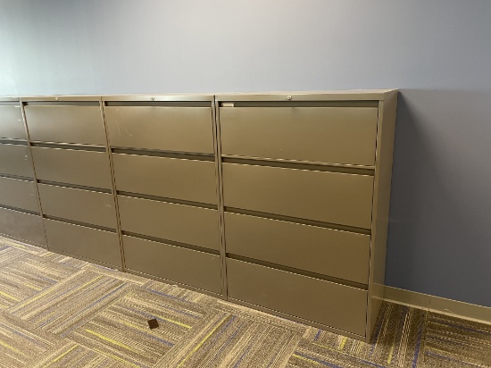 4-Drawer file cabinets