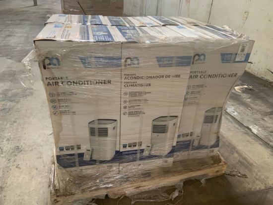 Lot of (6) Perfect Aire portable air conditioning