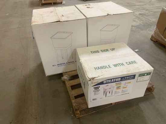 Lot of (3) Utility Tubs