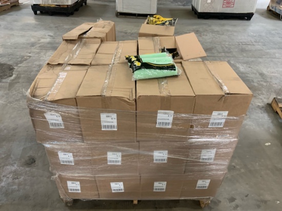 Pallet of paint rollers