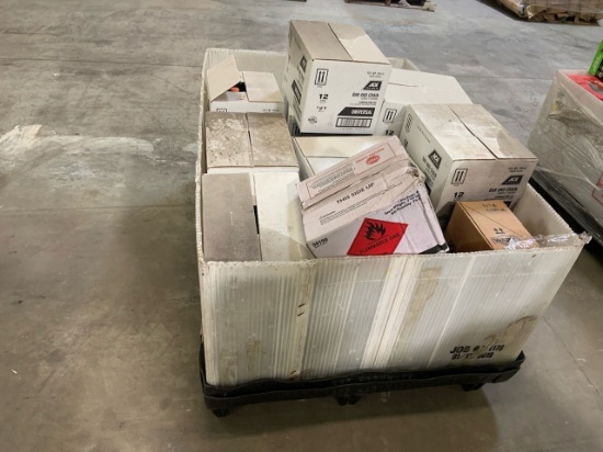 Lot of barn and chain oil and stain oil