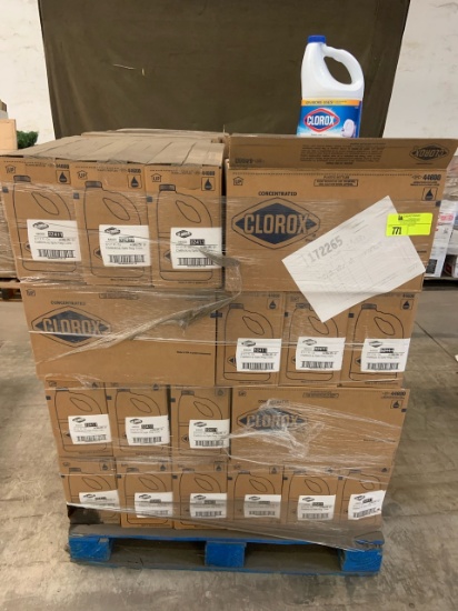 Lot of (56) Clorox no splash 117 fl oz. (3 units per box)
