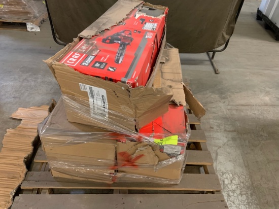 Lot of (6) Craftsman Chainsaw 16" 2 cycle 42cc