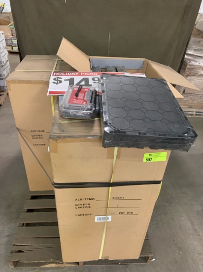 Lot of Waterproof storage cases and folding crate