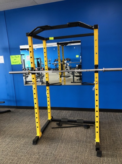 Hullkfit Power Cage Squat Rack