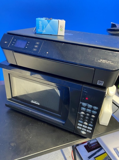 Microwave & HP Printer
