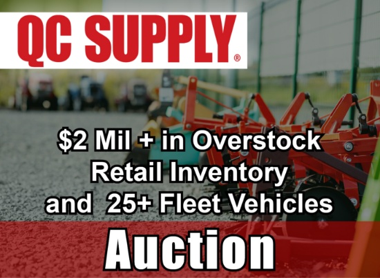 Massive Overstock Farm & Building Supply Auction