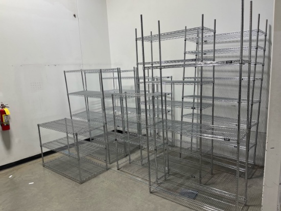 U Line Wire Shelving