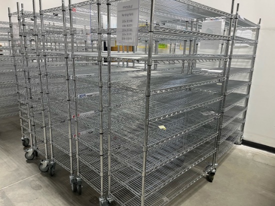 U Line Wire Shelving