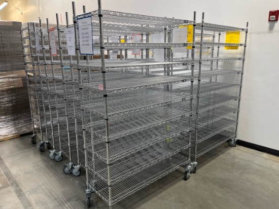 U Line Wire Shelving