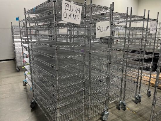U Line Wire Shelving