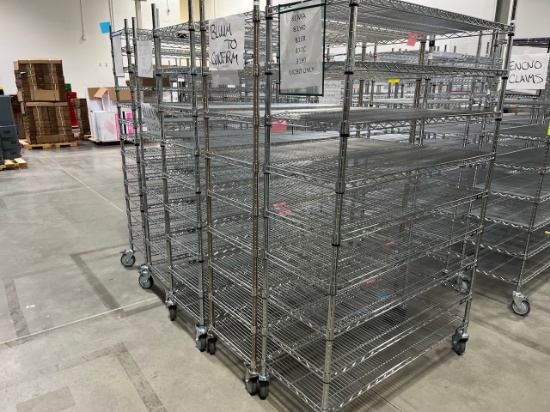 U Line Wire Shelving
