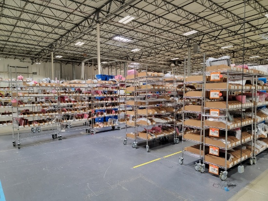 U Line Wire Shelving