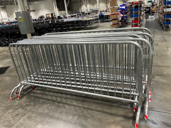 Aluminum barricade Fence
