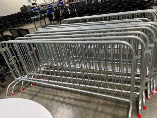 Aluminum barricade Fence