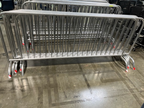 Aluminum barricade Fence