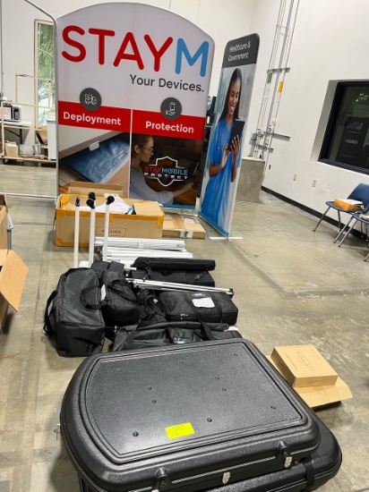 Lot of Marketing Stands/Signs