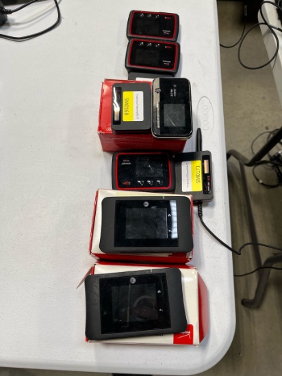 Lot of 9 Assorted Mobile Hot Spot Device