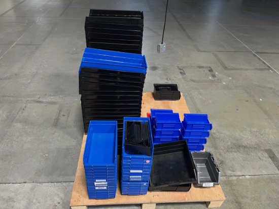 Lot of Assorted Bins