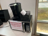 Microwave w/ Coffee Maker