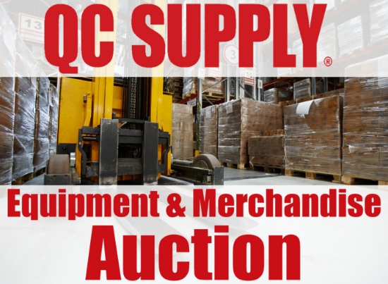 QC Supply Equipment and Merchandise Auction