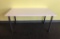 Knoll Standard Desks; White Base w/4 Straight Legs; 60