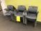 Allseating AYR 14054 Light Grey Stackable Chair No Arms