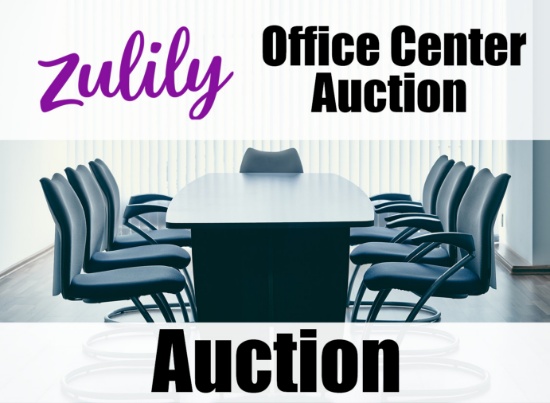 Zulily Office Center Auction