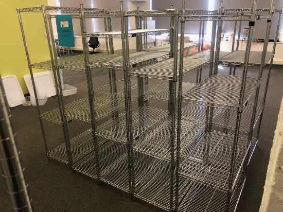 Metro Racks; 18" Long x 36" Wide x 74" Tall