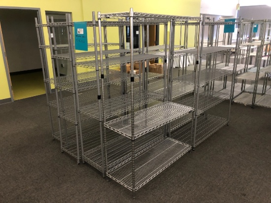 Metro Racks; 18" Long x 48" Wide x 72.5" Tall