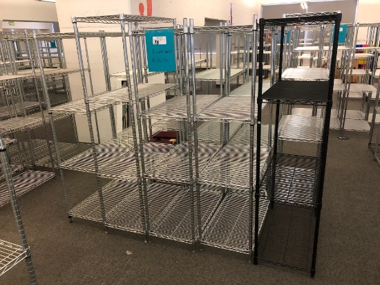 Metro Racks; 18" Long x 36" Wide x 74" Tall