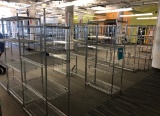 Assorted Size Metro Racks; Majority Size 18