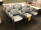 Allseating AYR 14054 Light Grey Stackable Chair No Arms