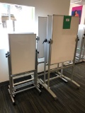 Assorted Small Mobile Dry Erase Boards