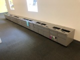 2-Drawer Tan Pedestals (No Keys)