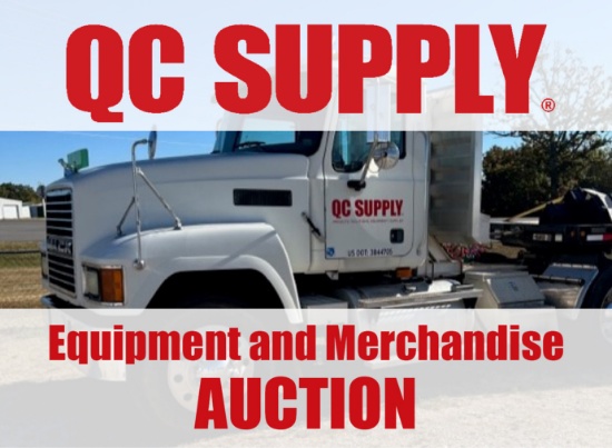 QC Supply Equipment and Merchandise Auction