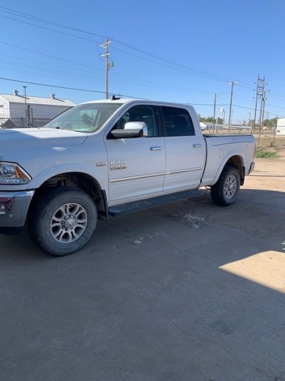 Guymon, OK- 2016 Dodge 2500 Laramie Crew Cab