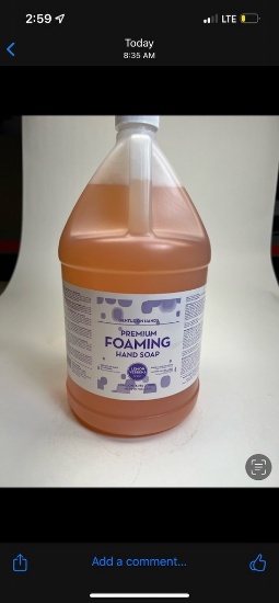 ZB9-A (144 qty) Gallons of Foaming Hand Soap